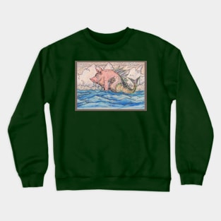 The Sough of the Ocean Crewneck Sweatshirt